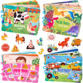 Montessori busy books with multiple themes
