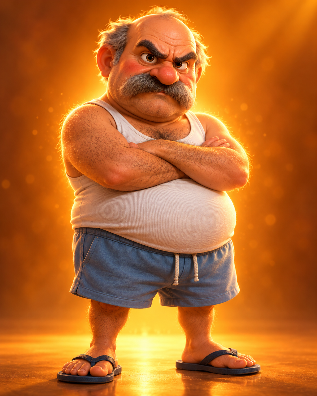 Moti, the grumpy neighbor