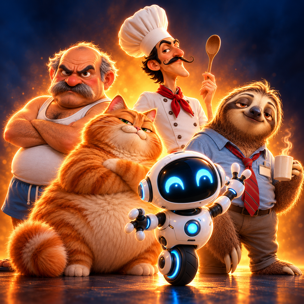 NOVA Studio Character Pack – the full cast