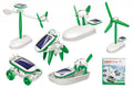 6-in-1 solar powered robot kit with six models