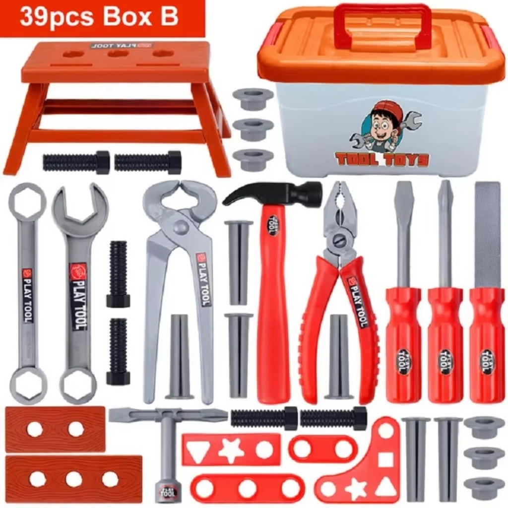 39-piece kids tool set