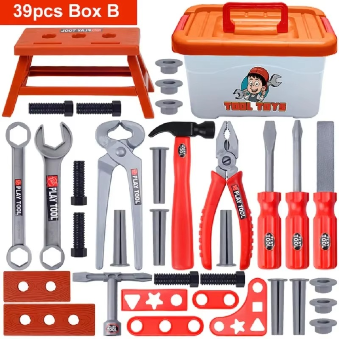 39-piece kids tool set